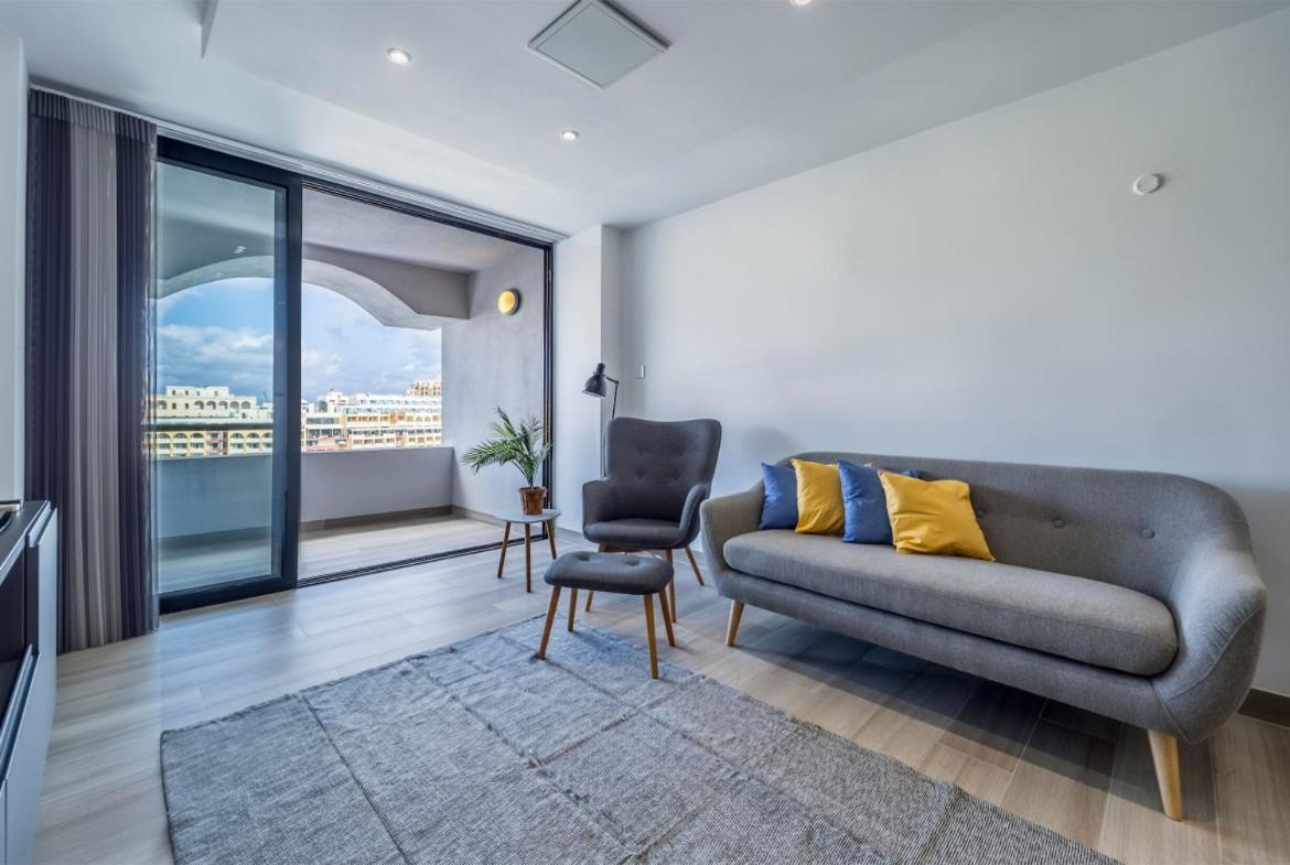 Deluxe Seaview Apartment Saint Julian's エクステリア 写真